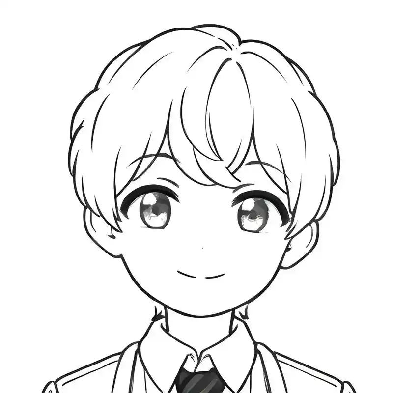 粉丝一千万#简笔画头像 #简约线条人物 #可爱 - 抖音