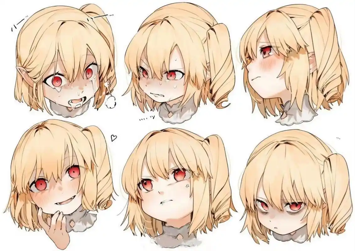 动漫人物表情分享 动漫人物表情包素材