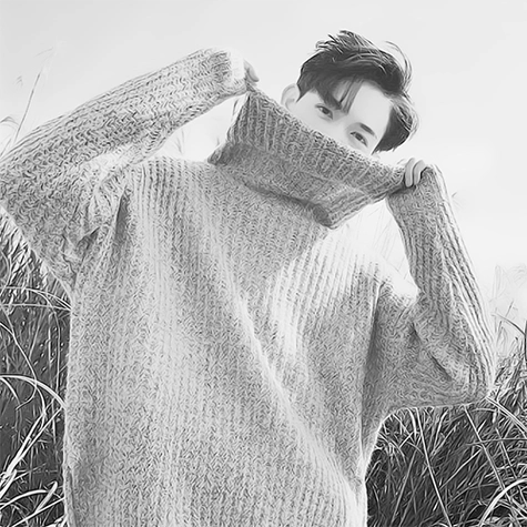 黑白霸气男生头像高清大图习惯了用微笑掩饰自己