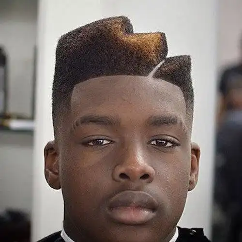 2017黑人平顶发型欣赏黑人发型魅力