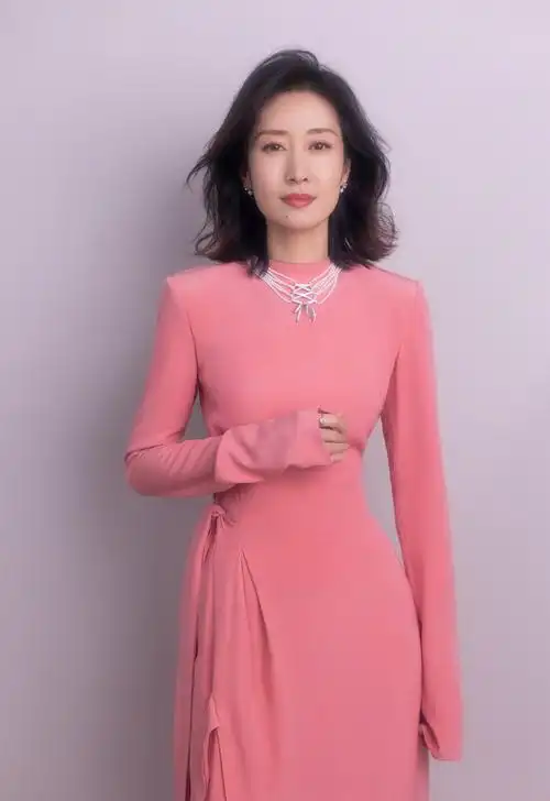 刘敏涛性感粉裙写真图片47