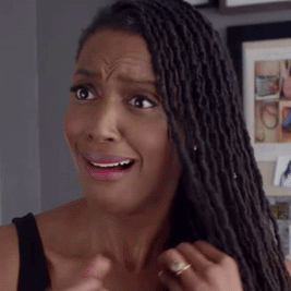 欧美女gif手势gif惊恐gif好怕怕gif