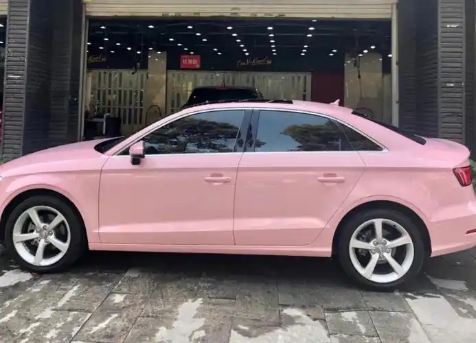 如果你还沉浸在传统的世界观当中,那么你是真的out了,粉色系车衣,粉嫩