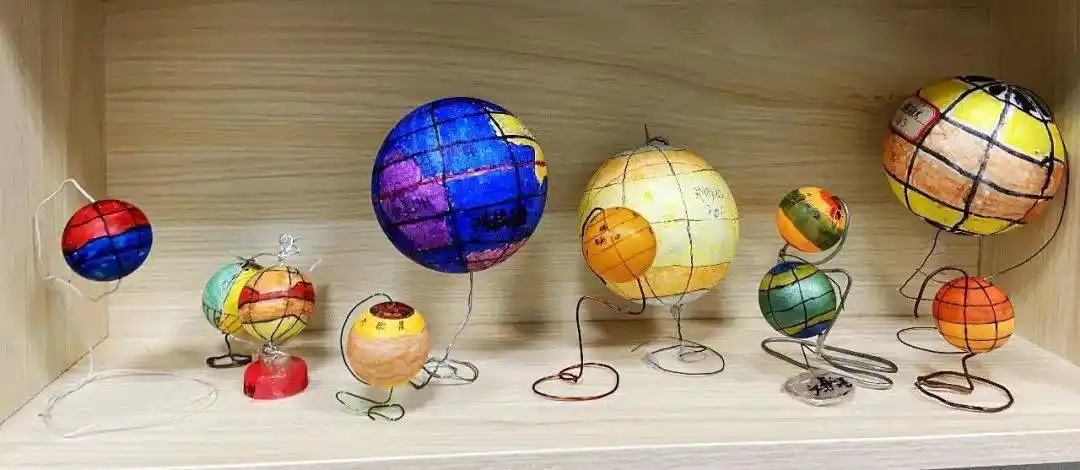 减负提质让孩子亲手制作一个手工地球仪吧