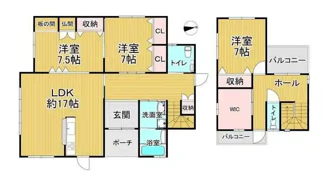 阪急岚山车站旁环境优美带车位03年新建一户建售价371万人民币