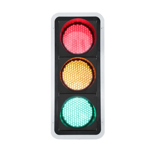 400mm红黄绿双透镜满盘led交通信号灯