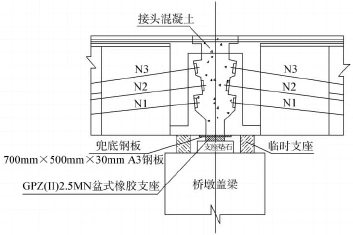 先简支后连续t梁湿接头设计与施工
