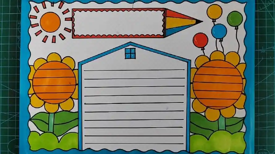 万能手抄报模板