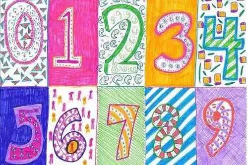 数字0-9 (来源: denise krebs on flickr)