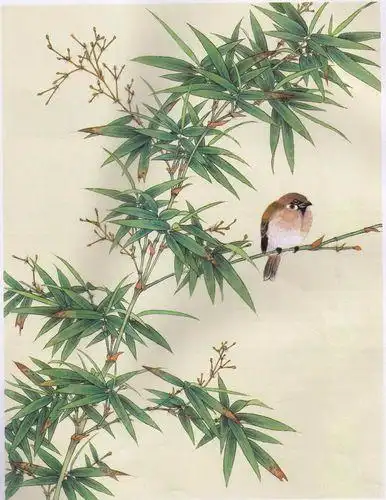 工笔画竹子工笔画竹子图片大全