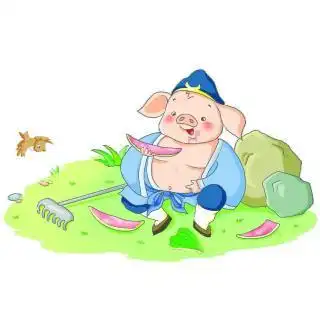 二年5班10月份作文集——猪八戒吃西瓜