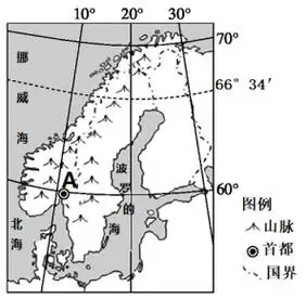 下图示意拉布拉多半岛河流,湖泊及聚落分布.完成下面小题.
