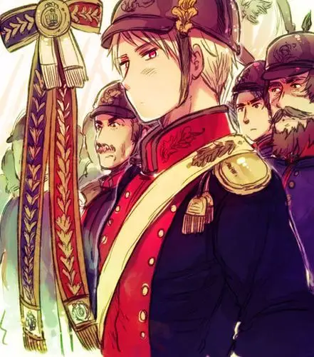 求动漫黑塔利亚中普鲁士的美图!