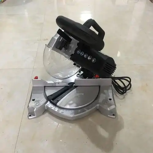 8寸锯铝机切割机电锯多功能木工斜切介铝机齿轮传动界铝机