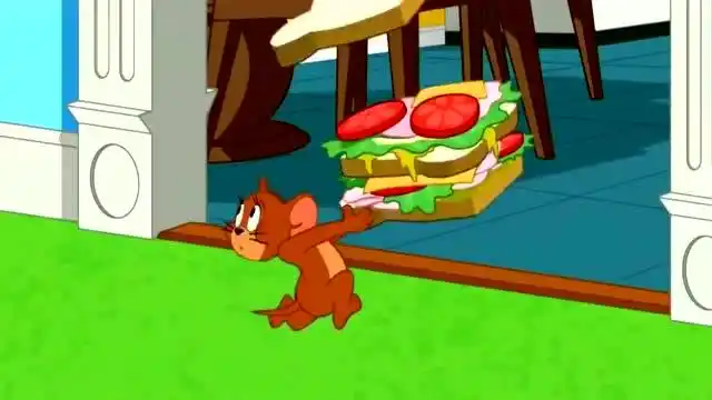 新猫和老鼠,除毛机器人,锁定了汤姆,怎么杰瑞偷吃它也不放过呢!