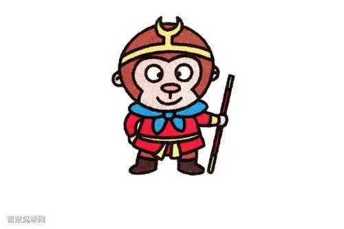 孙悟空简笔画怎么画