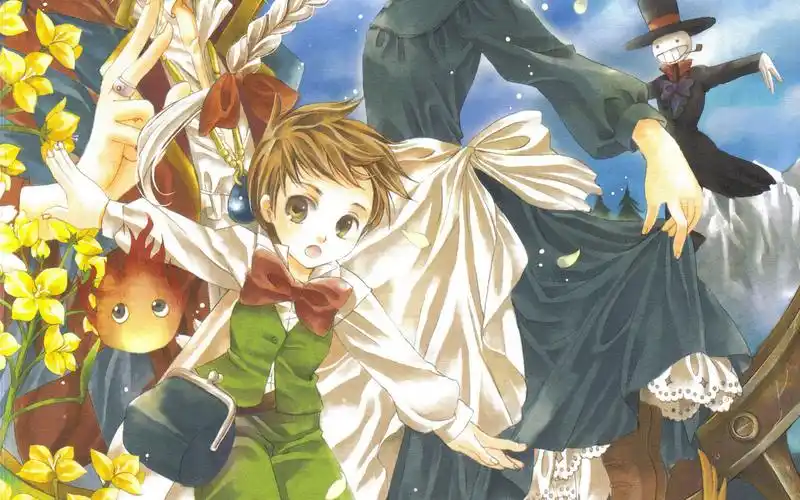 日本动画宫崎骏之哈尔的移动城堡电脑桌面壁纸-卡通动漫-手机壁纸下载