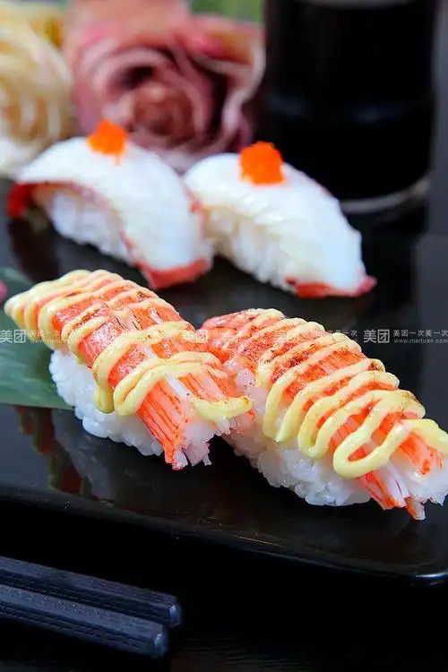 火焰蟹柳寿司