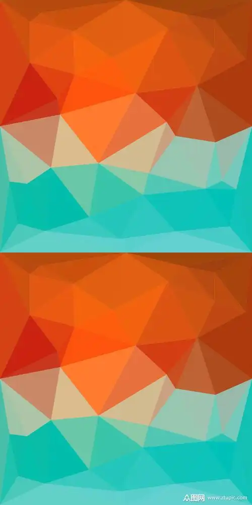 创意几何图形拼接背景