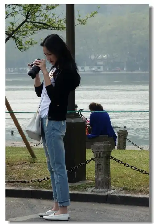 【断桥白堤多美女美时美刻】-风景照-19摄区-杭州19楼