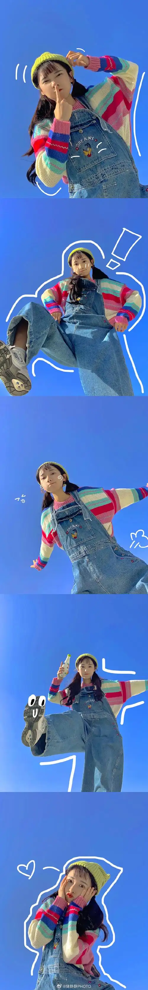 48个天空拍照姿势