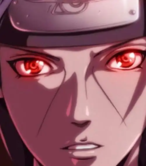 鼬黑白头像写轮眼