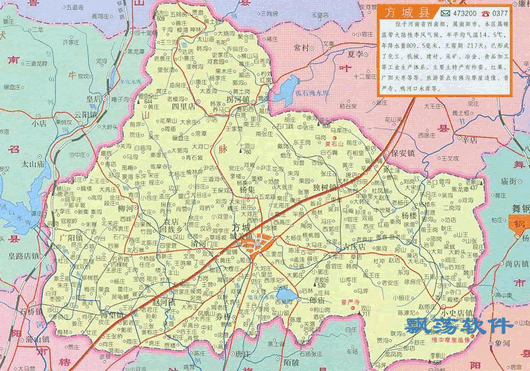 方城县地图高清版方城县地图全图高清版