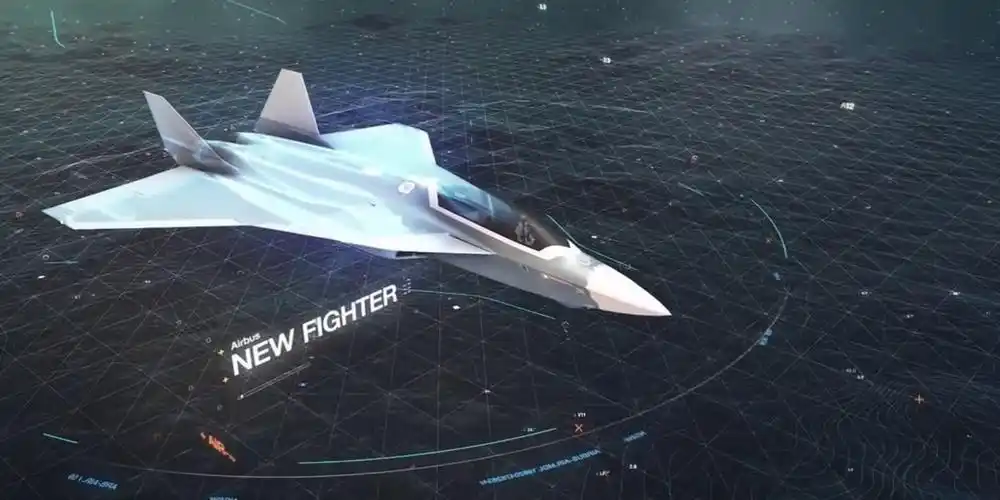 2040年的未来战斗机长啥样?看看这款科幻战机模型