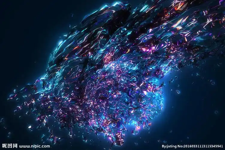 炫酷背景底纹3d科技图片