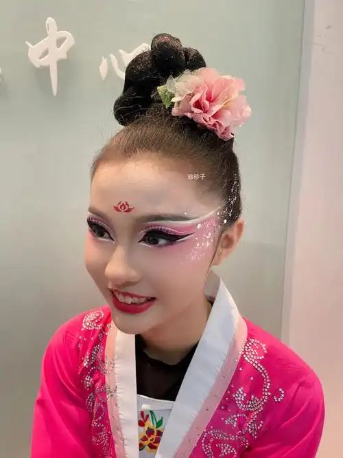 舞台妆  #独舞妆容  #创意妆  #古典舞妆容  #今日妆容  #妆容设计