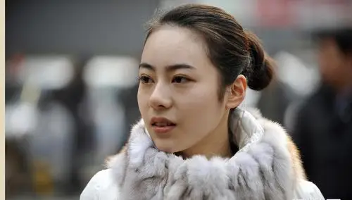 北京电影学院艺考初试日"美女"考生表情