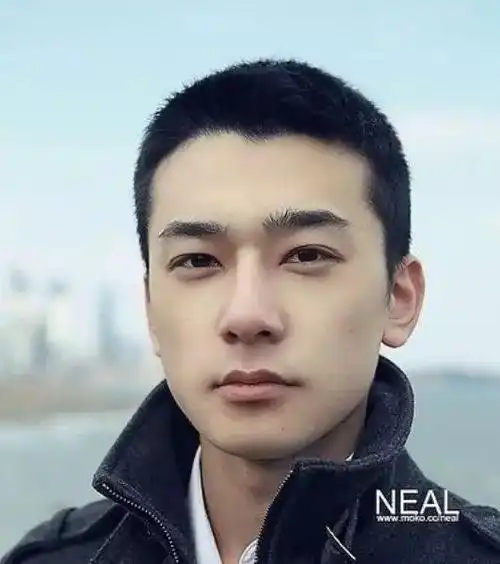 男生圆寸板寸毛寸头发型有什么不同3