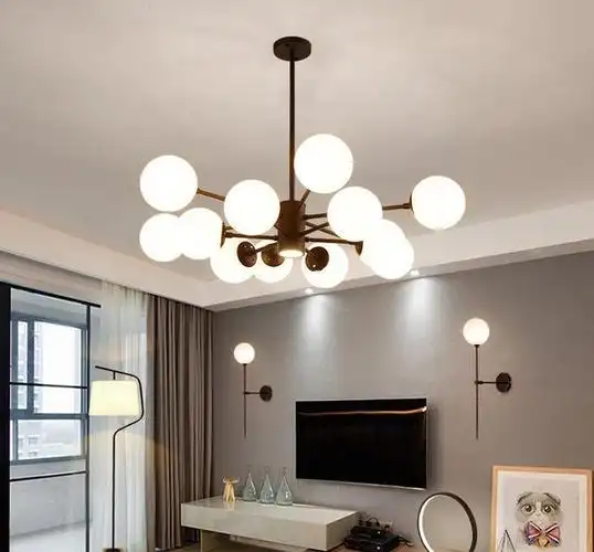 北欧风的个性吊灯,简约时尚又美观.