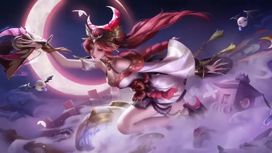 【动态壁纸】不知火舞-绯月行【逐帧比对/渐变循环/补帧60fps】