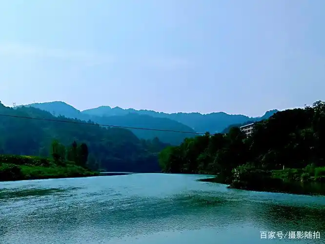 乡村风景,万源罗文镇,山青,水秀,风景美