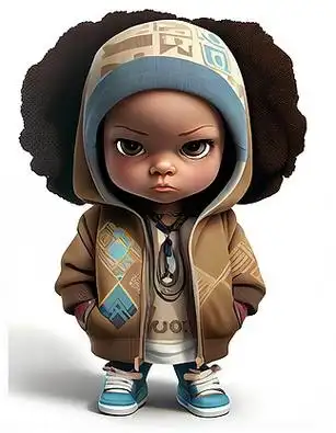 当前位置:>数字艺术>ai平面元素>人物>嘻哈小孩ip头像插画324_417竖版