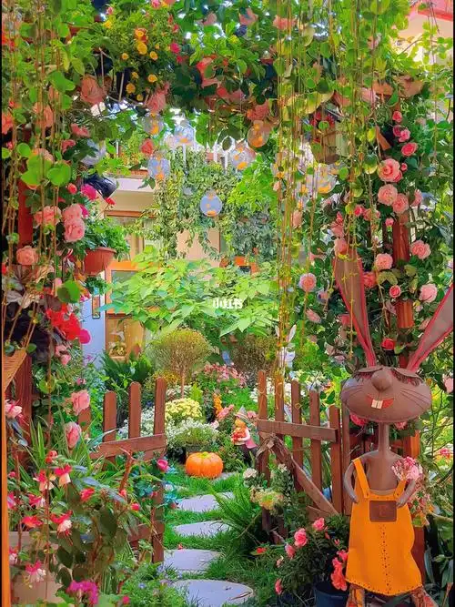 藏在丽江古城里的爱丽丝梦游仙境花园客栈