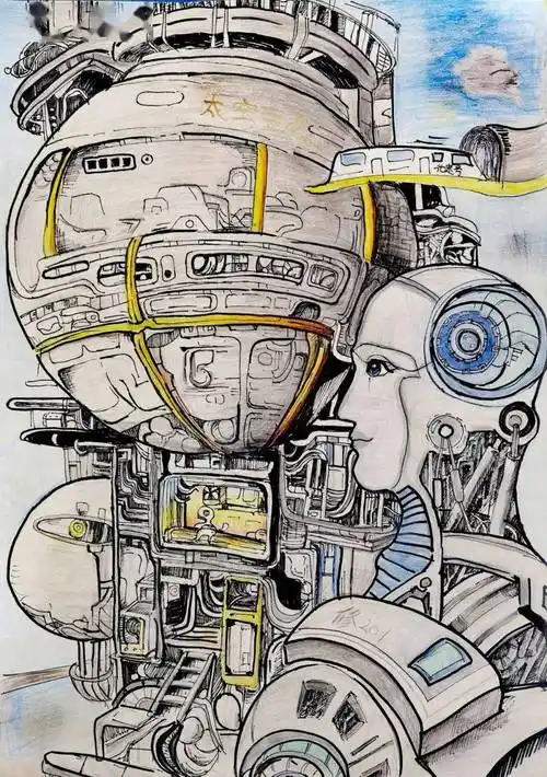 树立创新志向——经开一校小学部西安市青少年科技创新大赛获奖科幻画