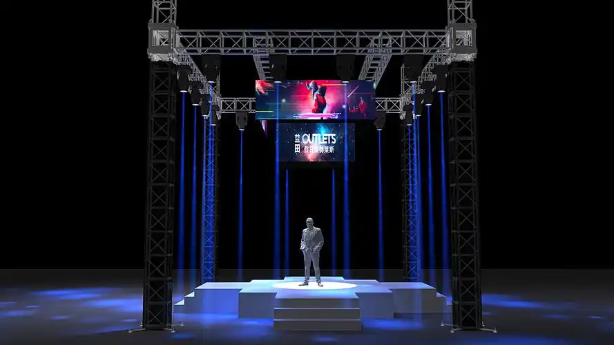 街舞大赛舞台效果图_比格尘舞美设计-站酷zcool