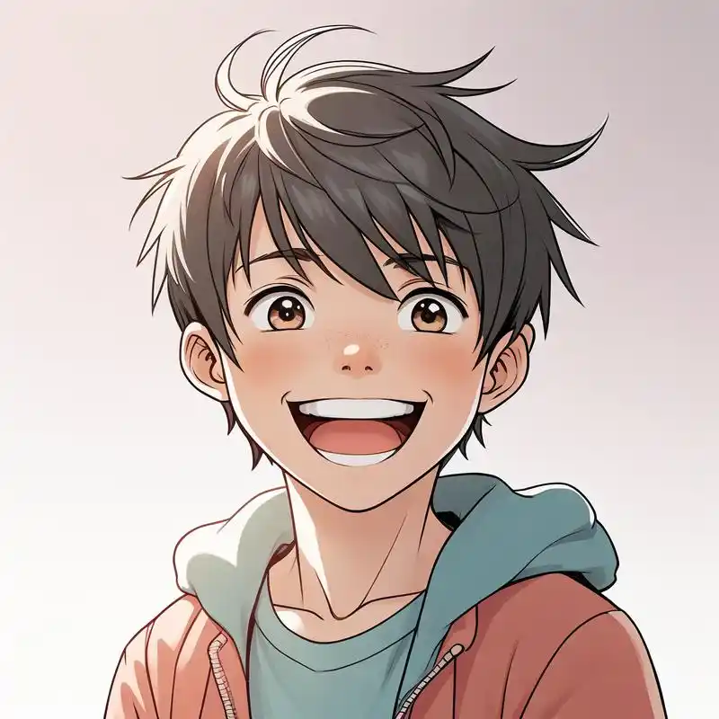95 可爱呆萌的卡通男孩头像来啦!