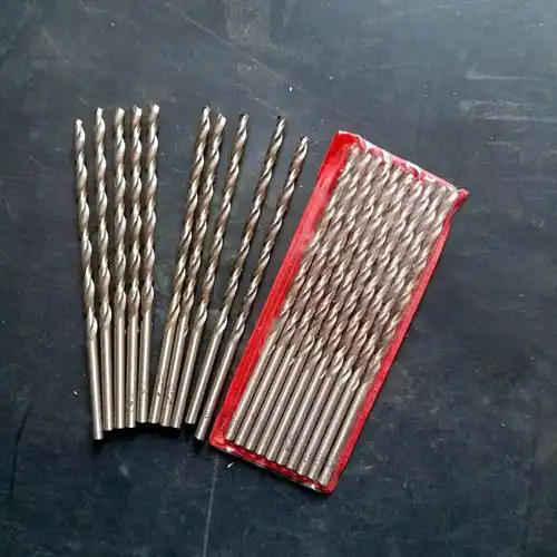 高速钢直柄钻孔电钻头木工钻头电锤钻头4241直柄加长麻花钻头