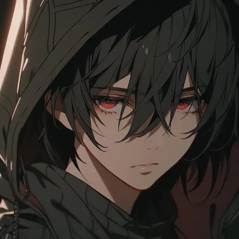 midjourney|旧漫头像-委屈心碎-破碎感男孩