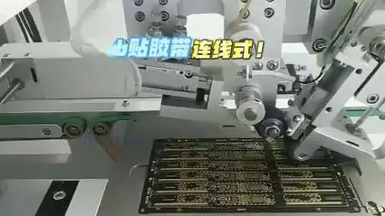 高温胶带贴合机#贴胶带自动化#贴胶纸机器pcb#高端电路板胶带报