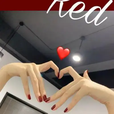 女生比心手势头像118