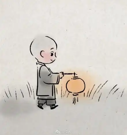 萌萌小和尚头像卡通图片_头像图片_扣扣乐园