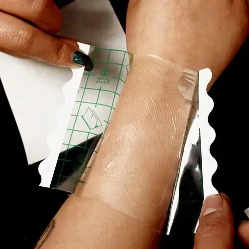 药店直售医用防水贴pu膜防过敏透明伤口防水贴透气肚脐贴洗澡防水胶布