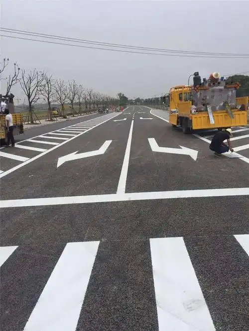 天津交通标线标识施工专业施工队停车场划线的价位