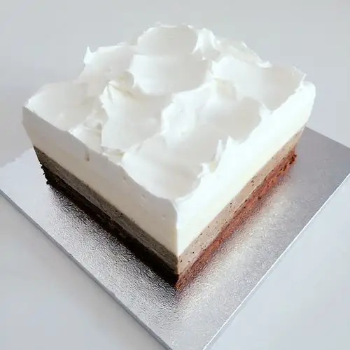 sindyh2o做的卡布奇诺蛋糕cappuccino-咖啡白巧克力慕斯配巧克力甘纳