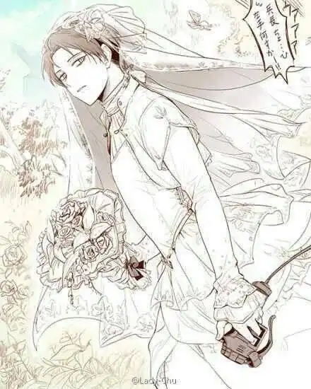 动漫男神穿婚纱的样子真的很美,我一个女生看了都想娶回家