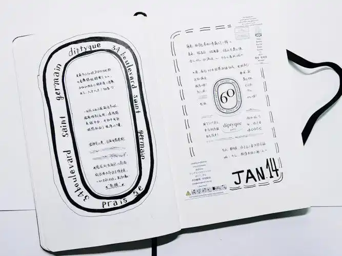 剪开拼贴进手帐,手帐本变得超香!